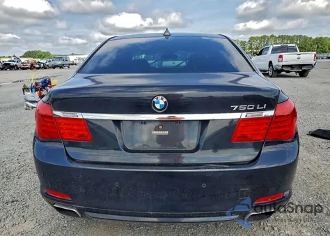 2011 BMW 750 Lxi from USA, damaged, VIN WBAKC8C5XBC433748